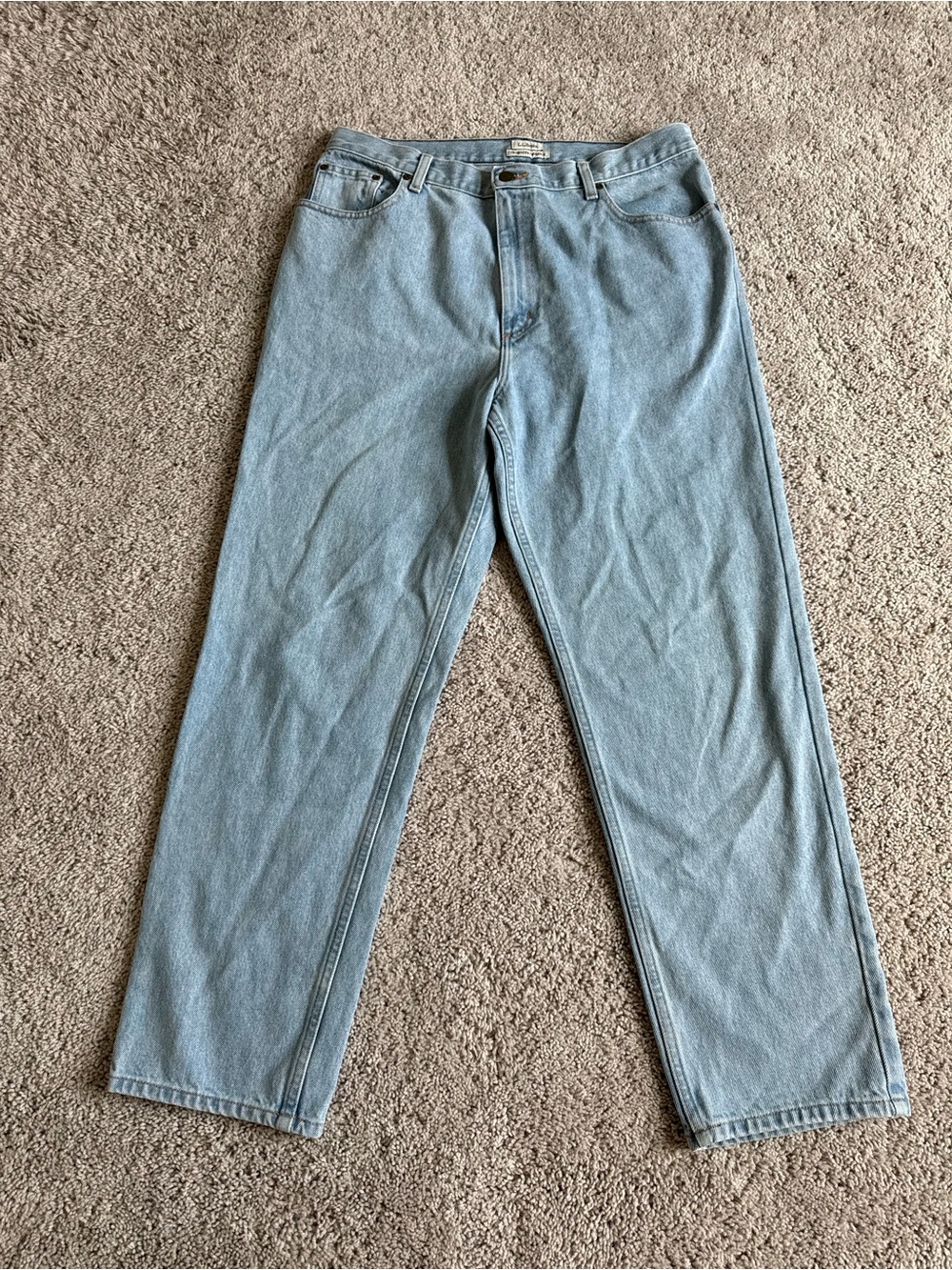 L.L Bean Original Fit/Relaxed Women’s Size 16 Light Wash Jeans